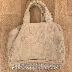 Authentic Alexander Wang Nude Rocco Handbag
